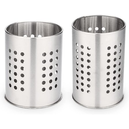 Köksredskapshållare, rostfritt stål redskapsorganisatörer, Anti