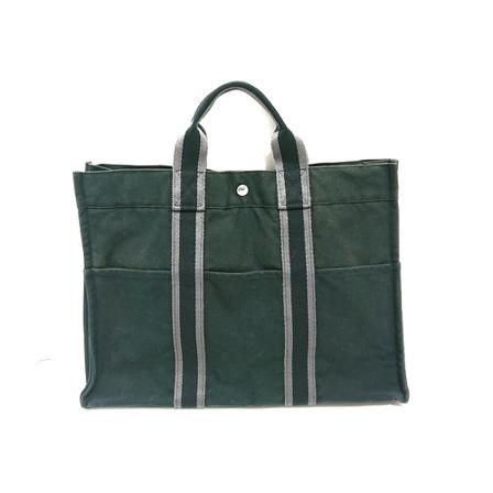 Hermès Vintage Tote Tass , Zwart , Dames , Maat: ONE Size Vintage Tassen