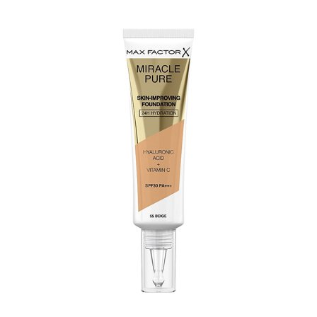 Max Factor Miracle Pure Skin-Improving Foundation 055 Beige, Makeup, Ansigt, Foundation