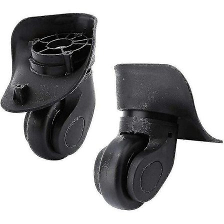 Universal Heavy Duty Støjsvage Gummi Udskiftnings Kuffert Hjul Par Til Samsonite Platinium Bagage Kuffert Udskiftning Reparation