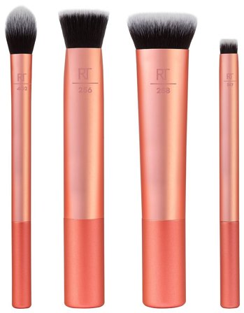 Real Techniques Face Base Set, Makeup, Makeupbørster, Makeupbørstesæt