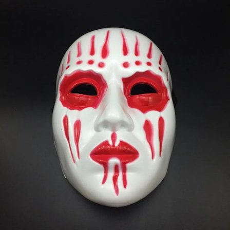 Hip Hop Maske til Voksne, Horror Masker, Fest, Cosplay, Party, Halloween, Nat, Graffiti Rød