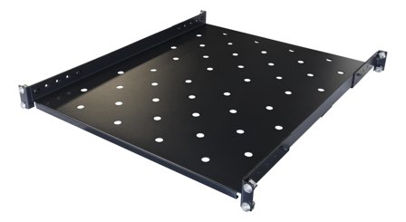 TOTEN 566 Heavy-duty fixed shelf with mounting ear,19” installation for G se