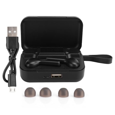 TWS Bluetooth 5.0 Trådlösa Hörlurar Mini Stereo Hörlurar Öronproppar