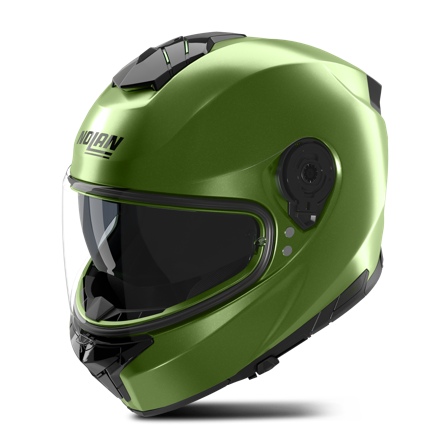 Casco Integral Nolan N80-8 Classico Verde Metal Brillante S