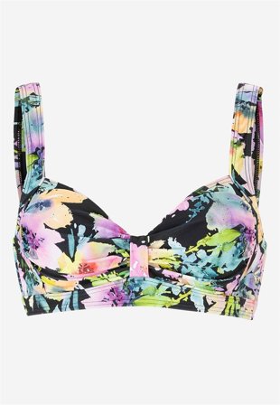 Cellbes of Sweden - Bøjleløs bikini-bh i flerfarvet til damer i størrelse 100D/E
