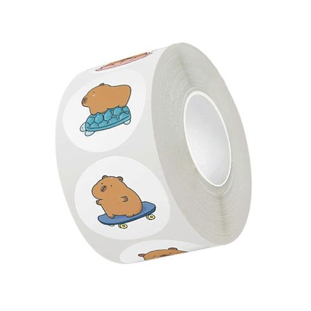 500 stk. dekorative dyreklistremerker, kompatible med vannflaske, scrapbooking, journal, fotoalbum, telefondeksel, bærbar PC, belønningsklistremerke 