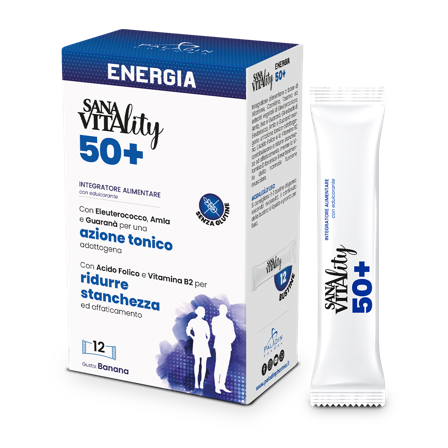 Sanavitality Energia 50+ 12 Stick Pack Liquidi