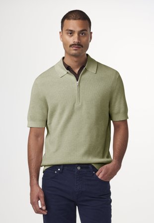 NN.07 Hansie 6600 Polo Male Green Organic Cotton