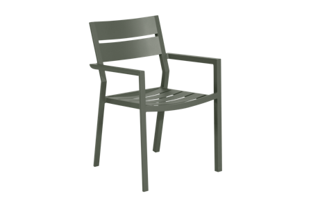 Brafab 2651-34 Karmstol 6-pack Nordic Green, Utemöbler