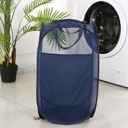 Mesh Pop Up smutsig tvättkorg Hämmar hopfällbar tvättkorg