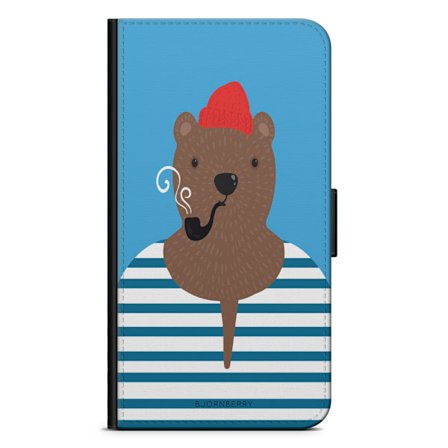Bjornberry Plånboksfodral iPhone 12 - Hipster Björn