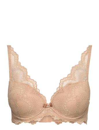 Tanya Bra Fill Lingerie Bras & Tops Push Up Bras Beige Missya