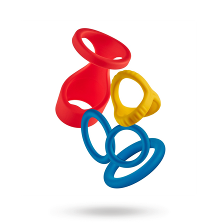 Long Play Love Cock Ring Set - Vuxen.se - Penisringar