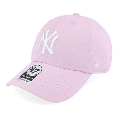 47 Brand - MLB Lila unconstructed Keps - New York Yankees Clean Up Cosmos Dad Cap @ Hatstore