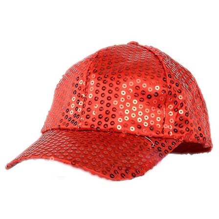 Kvinner Menn Glitter Paljetter Baseball Caps Snapback Justerbar Hatter