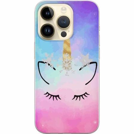 Apple Iphone 14 Pro Mjukt Skal - Unicorn Enhörning