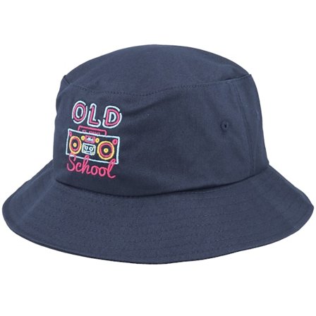 Iconic - Ble bucket Kapelusz - Neon Summer Old School Navy Bucket @ Hatstore