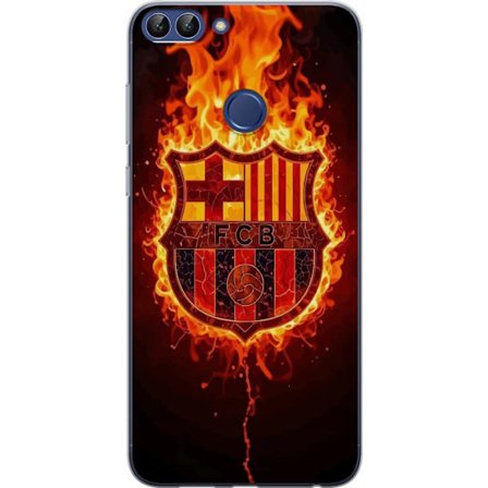 Kompatibelt Mobildeksel til Huawei P smart FC Barcelona fotballklubb Spania La Liga toppklubb med ungdomsakademi teknisk fokus og verdenskjente profil