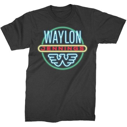 Waylon Jennings Neon Tee T-shirt