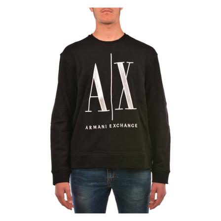 Emporio Armani Sweatshirts Sort, Herre