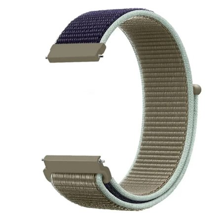 20 22mm Nylon Klockarmband För Garmin Vivoactive 3 4 5/Venu 2 Plus/Venu 3/Forerunner 55 158 265 965 745 645 255 Music Loop Armband