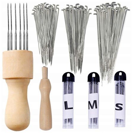 Tørr Nålefilting Nålesett Med 95 Deler