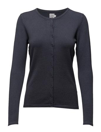 A8661, Milasz R-Neck Cardigan Strikkegenser Cardigan Blå Saint Tropez