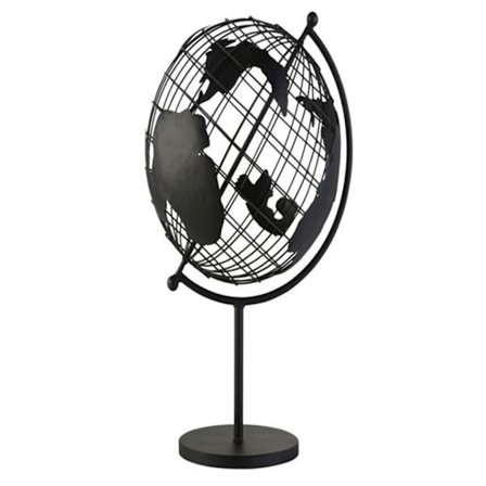 Glance Dekorationskugle 18X18X30Cm Metal Sort