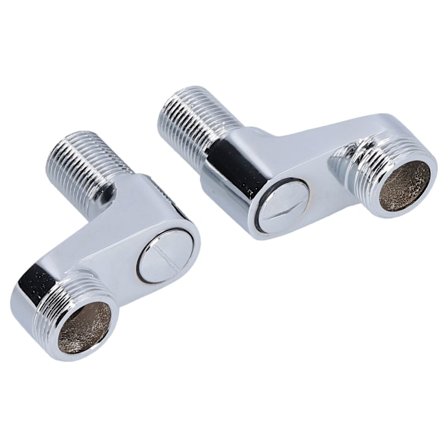 G1/2 - G3/4 Suihkusekoittajan Hana Kääntövarsiadapteri Kylmä Kuuma Vesiputki Kiinteä Lisävaruste Kylpyhuoneeseen