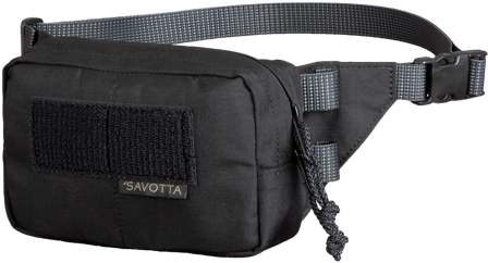 Savotta Kukkaro Hip Pack Black