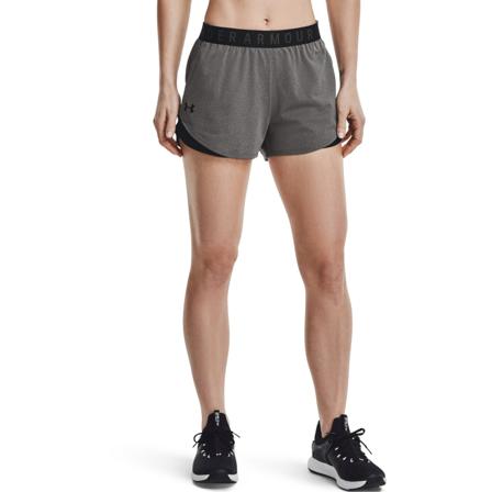 Under Armour Women's Play Up Shorts 3.0 workout shorts Grey L
