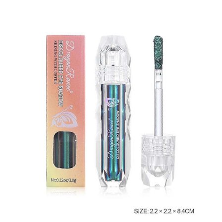 Optisk Ljus Flytande Ögonskugga Färg Diamant Glitter Puder Europeisk Och Smink Tre Förändring Flytande 3ml