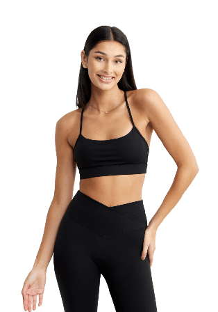 Drop of Mindfulness Ultimate Mini Strap Sports Bra Black Träningskläder Dam Svart XS