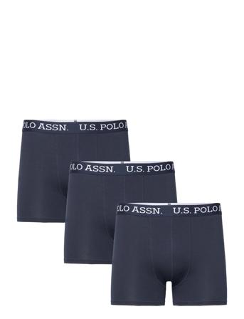 Abadalla 3-Pack Underwear Boksershorts Marineblå U.S. Polo Assn.*Betinget Tilbud