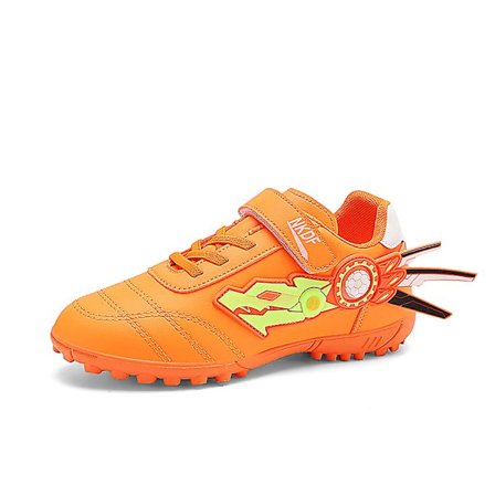 Drenge Piger Fodboldstøvler Anti-Slip Fodboldstøvler Knopper Græs Fodbold Sneakers y210