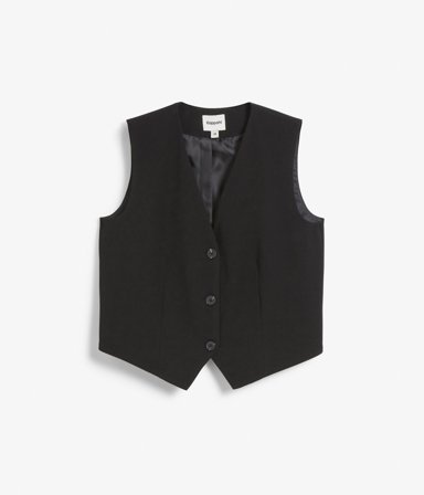 Kappahl | Vest Svart 34 | Svart