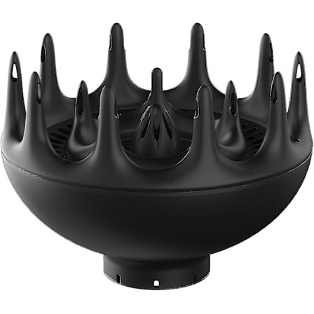 Svart orkidé stor hårfönare för lockigt och naturligt hår - Professi