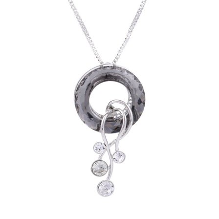 Krystalhængende Halskæder 18K Forgyldt