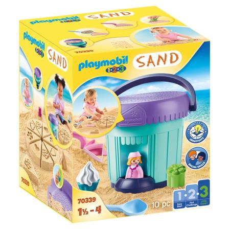 Playmobil 1.2.3 Kreativt Set ”sandbageri” 70339