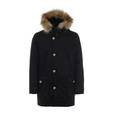 Woolrich - Dunjackor - Svart - Herr - Storlek: S, Herr, Storlek: S