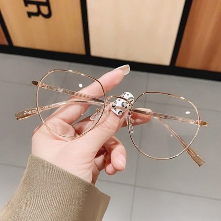 Anti-Blue Light Lasit Ylisuuret silmälasit ROSE GOLD ROSE GOLD