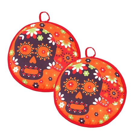 2 kpl 12 tuuman mikroaaltouunin kestävä tortillalämmitin pitää leivän lämpimänä, helppo käsinpesu [YJD]