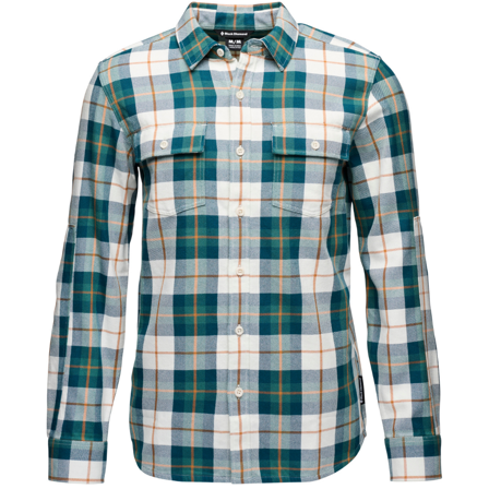 Black Diamond M's Project Twill Ls Shirt Raging Sea-Henna