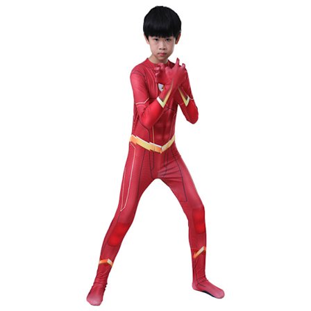 Mub- Halloween Kid's Superhero Costume Cosplay Suit Zentai Onesie Outfit Bodysuit Jumpsuit For Boys