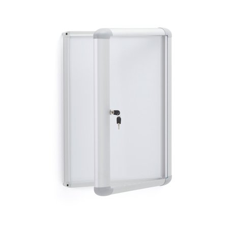 Informationskasten HAZEL mit Schloss, 690 x 595 x 57 mm