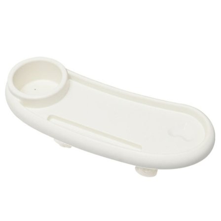 Baby Matbordsbricka VIT