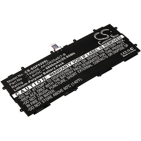 Tabletti akku Samsung GT-P5210, GT-P5200, GT-P5220 jne. varten.