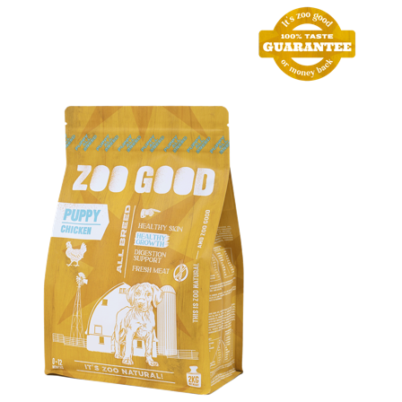 ZOO GOOD - Kylling Healthy Growth Puppy Alle raser 2 kg - Hund - Hundefôr & hundemat - Tørrfôr for hund - ZOO.no