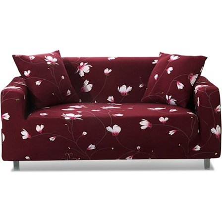 Elastiskt sofföverdrag Justerbart 3-sits soffskydd Vardagsrumsdekoration
